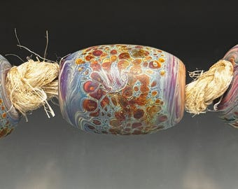 BHB Glass Beads of Passion Leah Deeb - 3pc Tie Dye Big Hole Set