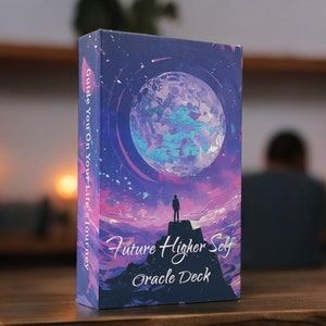 VANDAAG 50% KORTING - Future Higher Self Tarot Deck Orakelkaarten | Tarotkaarten voor beginners | Volledig Oracle-tarotdeck zonder gids