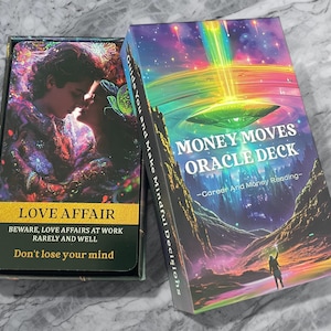 VANDAAG 50% KORTING - Geld beweegt Oracle Cards Tarot Deck | Tarotdek voor beginners | Volledig Oracle Tarot Deck zonder gids