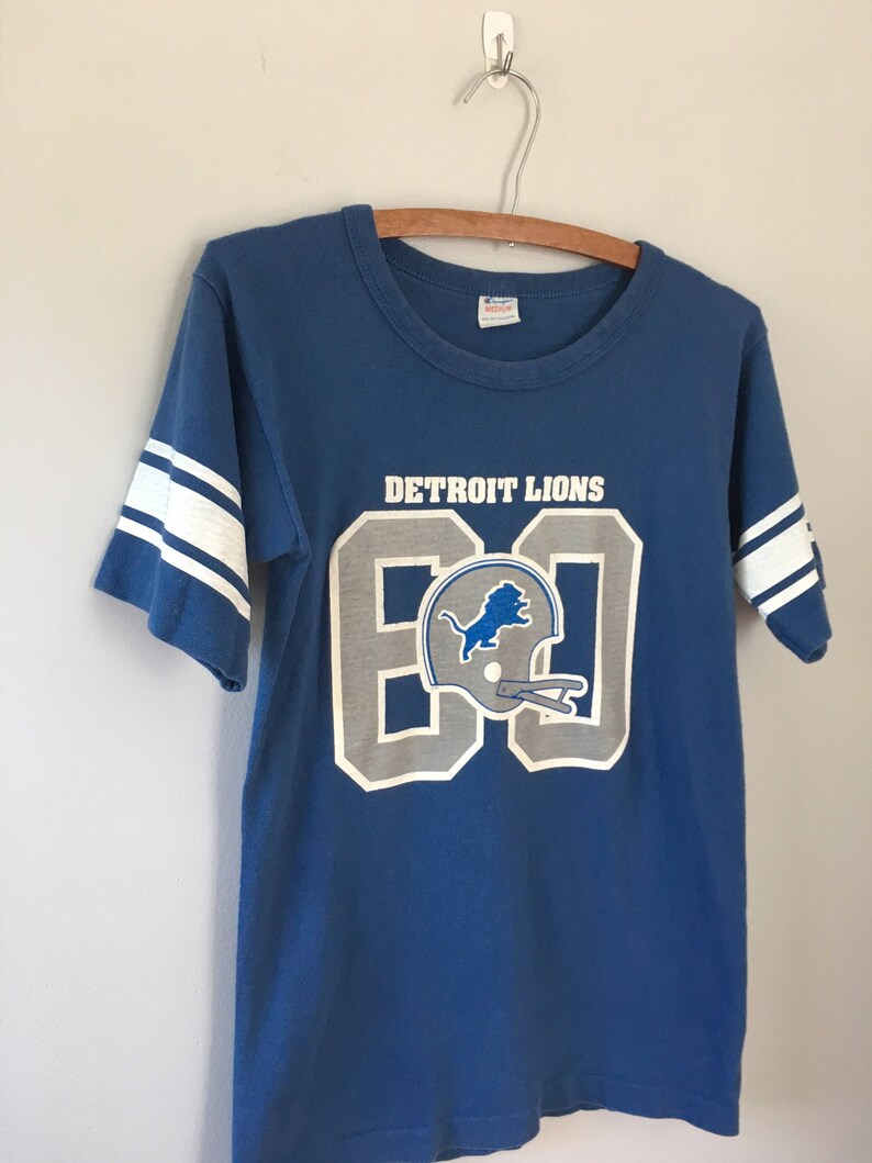 detroit lions t shirt jersey