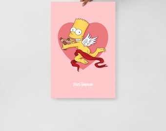 Bart Simpson Cupid - The Simpsons Poster