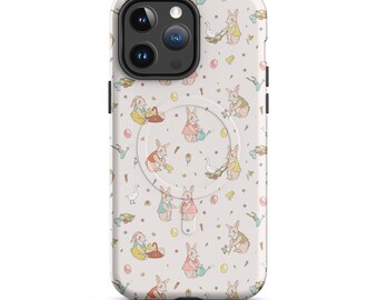Easter Bunny Rabbit Love MagSafe® tough case for iPhone®