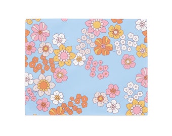 Flower Placemat Set - Beautiful Floral Placemats - Cloth Placemats