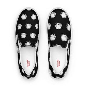 Lovely Ghosts Women&#39;s Slipon Shoes - Women’s slip-on canvas shoes
