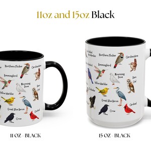 Bird Mug - 11oz & 15oz - Bird Watching Coffee Gift image 9