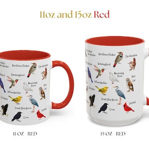 Bird Mug - 11oz & 15oz - Bird Watching Coffee Gift image 10