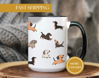 Funny Dachshund Mug - 11oz & 15oz - Wiener Dog Lover Gift, Dog Lover Gifts