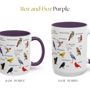 Bird Mug - 11oz & 15oz - Bird Watching Coffee Gift image 14