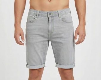 Mcneal Superstretch Slim Fit Men's Denim Shorts W38