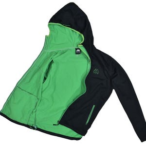 Missing Link Black Technical Men's Softshell Jacket L