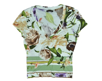 ROBERTO CAVALLI damesblouse in bloemen 38