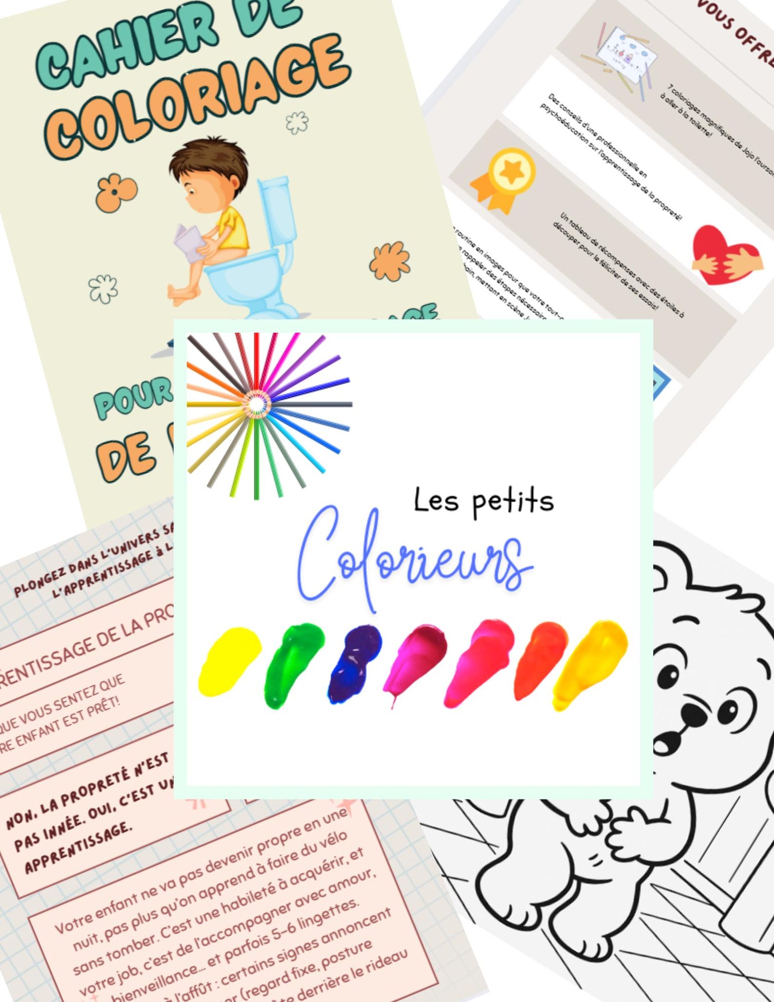 Cahier De Propreté à Imprimer – Coloriage éducatif + Routine Visuelle ...