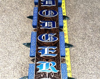 Dodgers Azteca Macuahuitl “life-size)