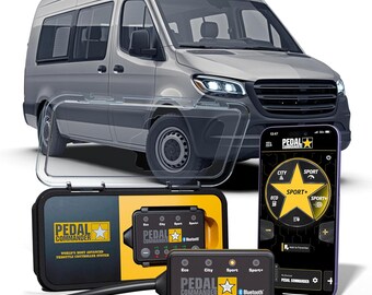 Pedal Commander Mercedes-Benz Sprinter (2007-2025) Throttle Response Controller | Eliminate Diesel Lag, Van Life