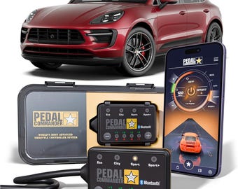 Pedal Commander Porsche Macan (2014-2024) Throttle Response Controller | Eliminate Turbo Lag, Sport Performance