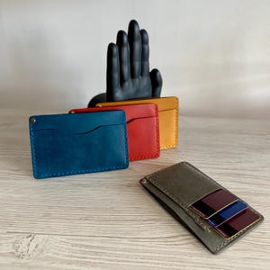 Portafoglio da uomo, unico, regalo, elegante, porta carte, porta carte da viaggio minimalista, porta monete, sottile, custodia in vera pelle, accessorio porta carte