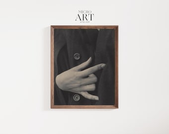 Alfred Stieglitz-fotografieafdruk – Georgia O'Keeffe Hand, Fine Art (digitale download)