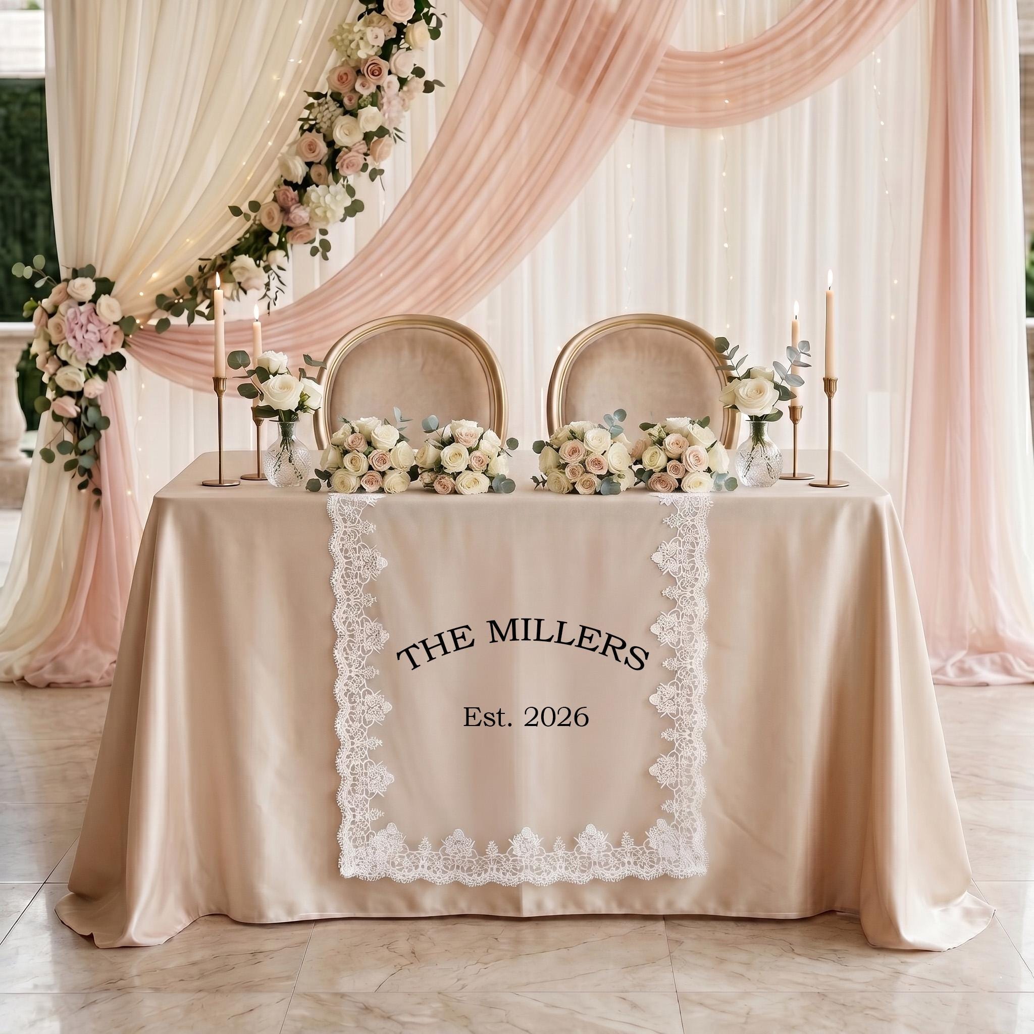 Personalized Sweetheart Table Sign