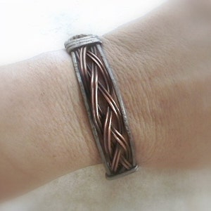 Men's Copper and Iron Bracelet image 5