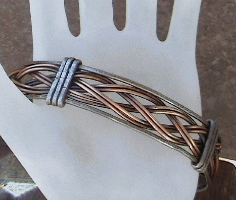 Men's Copper and Iron Bracelet image 4