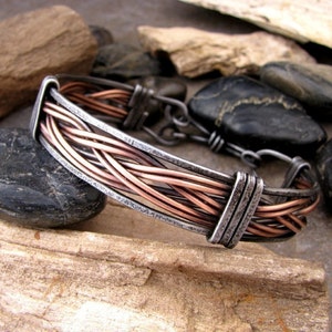 Men's Copper and Iron Bracelet image 3