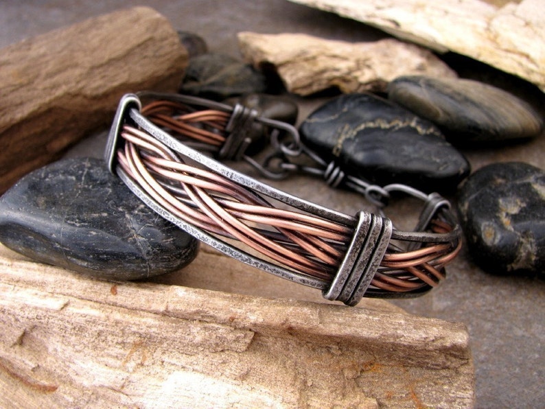 Men's Copper and Iron Bracelet image 3