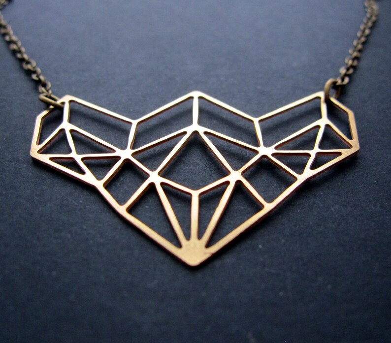 Geo Bloom Necklace