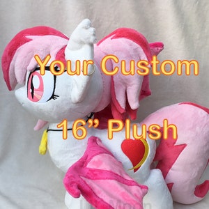 Custom Pony Plush 16" - Made to Order