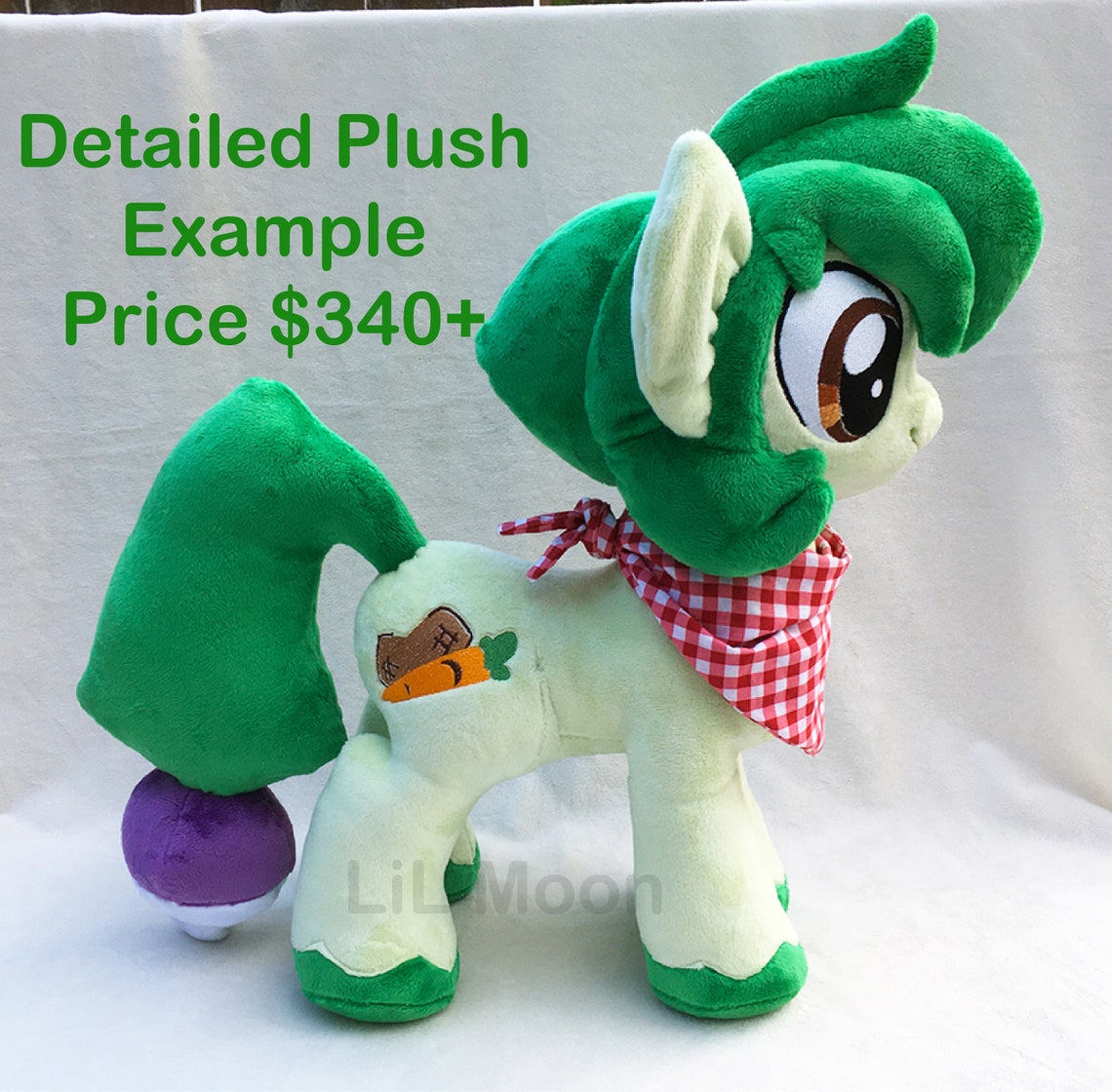 Custom Pony Plush 16 Made to Order - Etsy