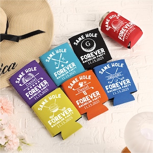 Personalized Bach Can Cooler, Personalized Golf Can Sleeves,Beer Can Holder,Custom Golf Bachelor Party Favors,Bachelor Party Gift for him
