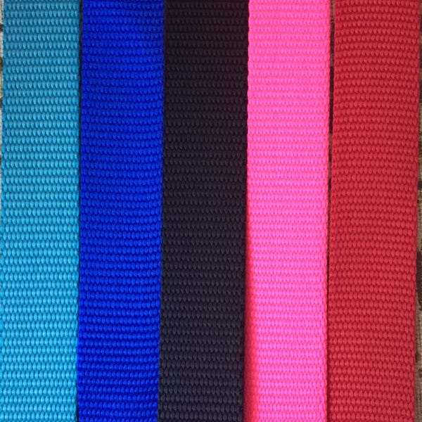 3/8" Width Nylon Webbing 5 Yards Various Colors  3/8 inch width Nylon, Strap, Strapping