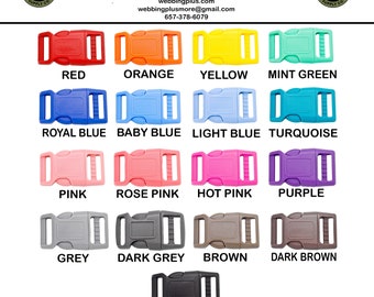 25-3//8 Inch Side Release Flat Plastic Buckle YKK