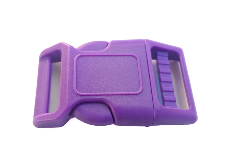 25 1 Contoured Plastic Buckles 1 inch adjustable curved buckles