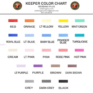 1/2" Keeper 1/2 inch plastic loops