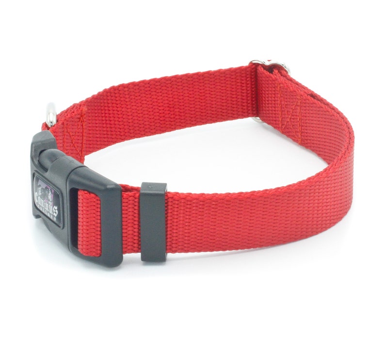 1/2 Inch Width Side Release Buckle Nylon Dog Collar Etsy