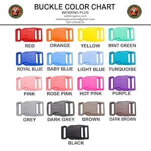 5 - 5/8&quot; Contoured Buckles 5/8 inch adjustable curved buckles