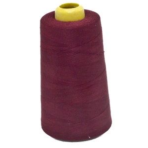 New 6000 Yards 40/2 Polyester Thread Cones Plume - 1157