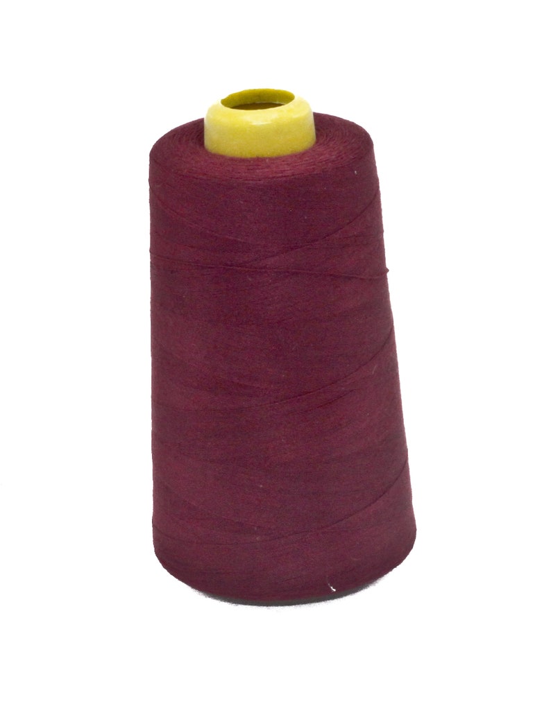 New 6000 Yards 40/2 Polyester Thread Cones Plume - 1157