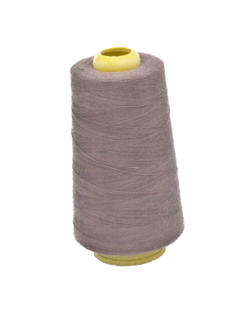 New 6000 Yards 40/2 Polyester Thread Cones Mauve - 1265
