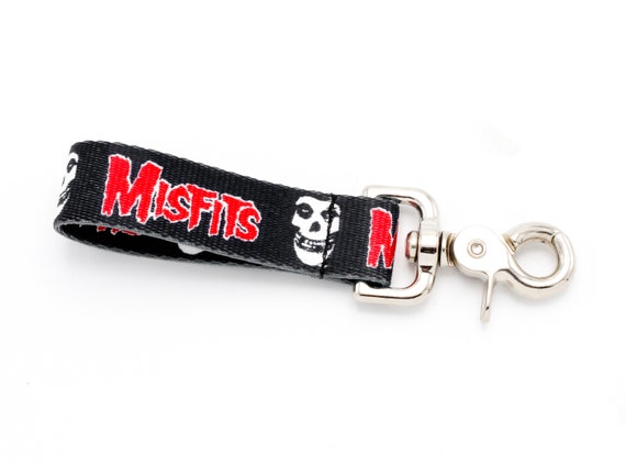 The Misfits Fiend Club Skull Logo Keychain Lanyard Keyring ID Badge Holder LYN-041 1 The Misfits Fiend Club Skull Logo Keychain Lanyard Keyring ID Badge Holder LYN-041 1