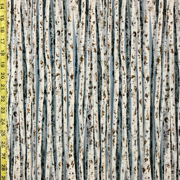 Birch Trees Timeless Treasures   ( Yard or Half Yard )