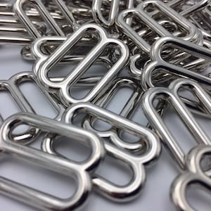 50 Pieces - Tri-Glide Slides - 1 inch, 3/4 inch, 5/8 inch, 1/2 inch width Slides