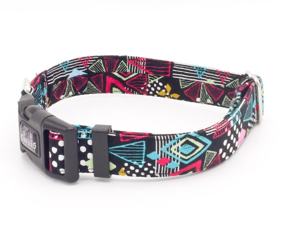 Max Headroom 80 s Style Dog Collar Buckle or Martingale 5 8 2 Width Etsy Canada