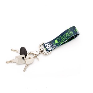 Misfits Splatter Green Official Key Chains / Lanyard