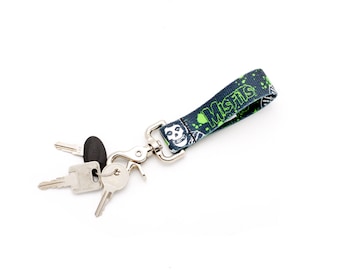 Misfits Splatter Green Official Key Chains / Lanyard