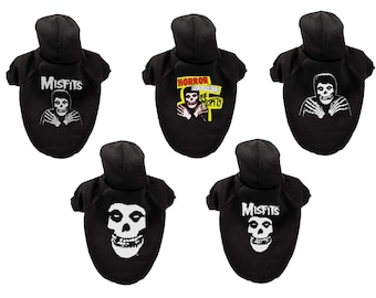 Misfits Official Hooded Sweatshirt - Dog and Cat Hoodie