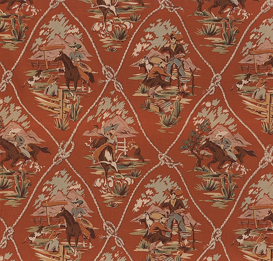Alexander Henry Roughwear Stripe border row cotton fabric COWBOY BTHY western Alexander Henry Roughwear Stripe border row cotton fabric COWBOY BTHY western