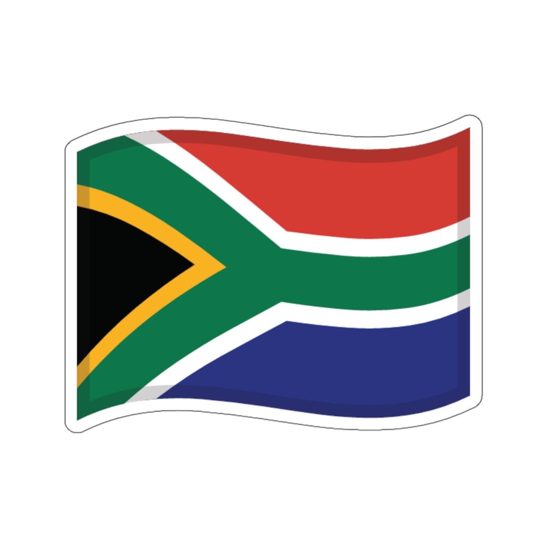 South African Flag Sticker Fun Sticker Decorations Fun Gift Laptop 