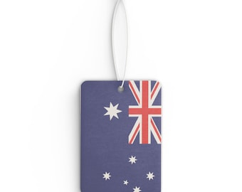 Australian Flag Car Air Freshener, Great Gift, Christmas Gift, Stocking Stuffer