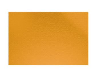 Effen oranje puzzel, 110 252 520 1014-delige puzzel voor volwassenen en kinderen, hersenkraker, thuisactiviteit, ontspannende uitdaging, cadeau